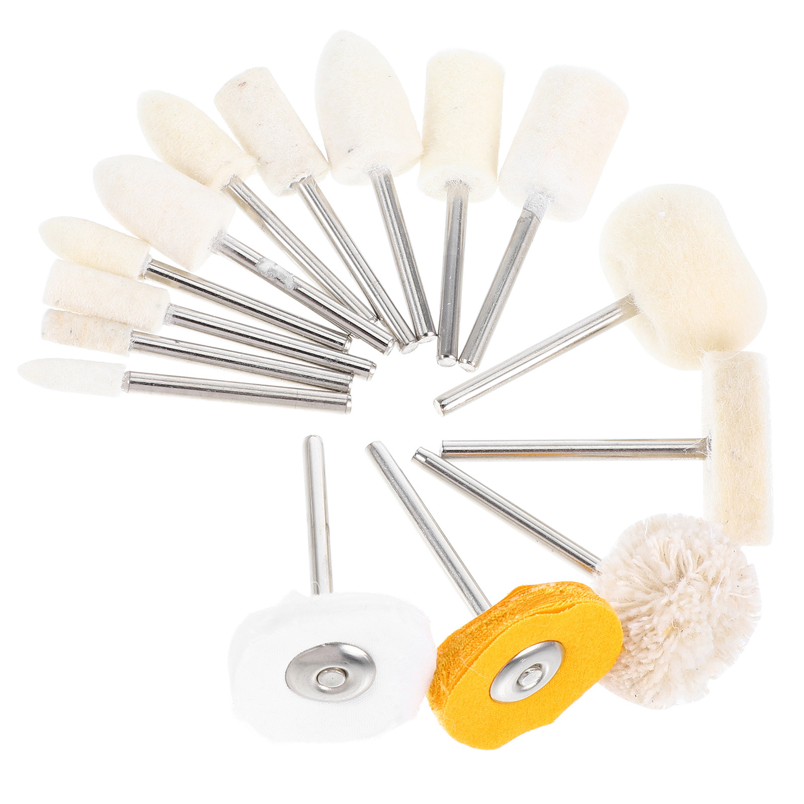 Rotary Tool Kit - 50Pcs Polishing Buffing Wheels Mini Rotary