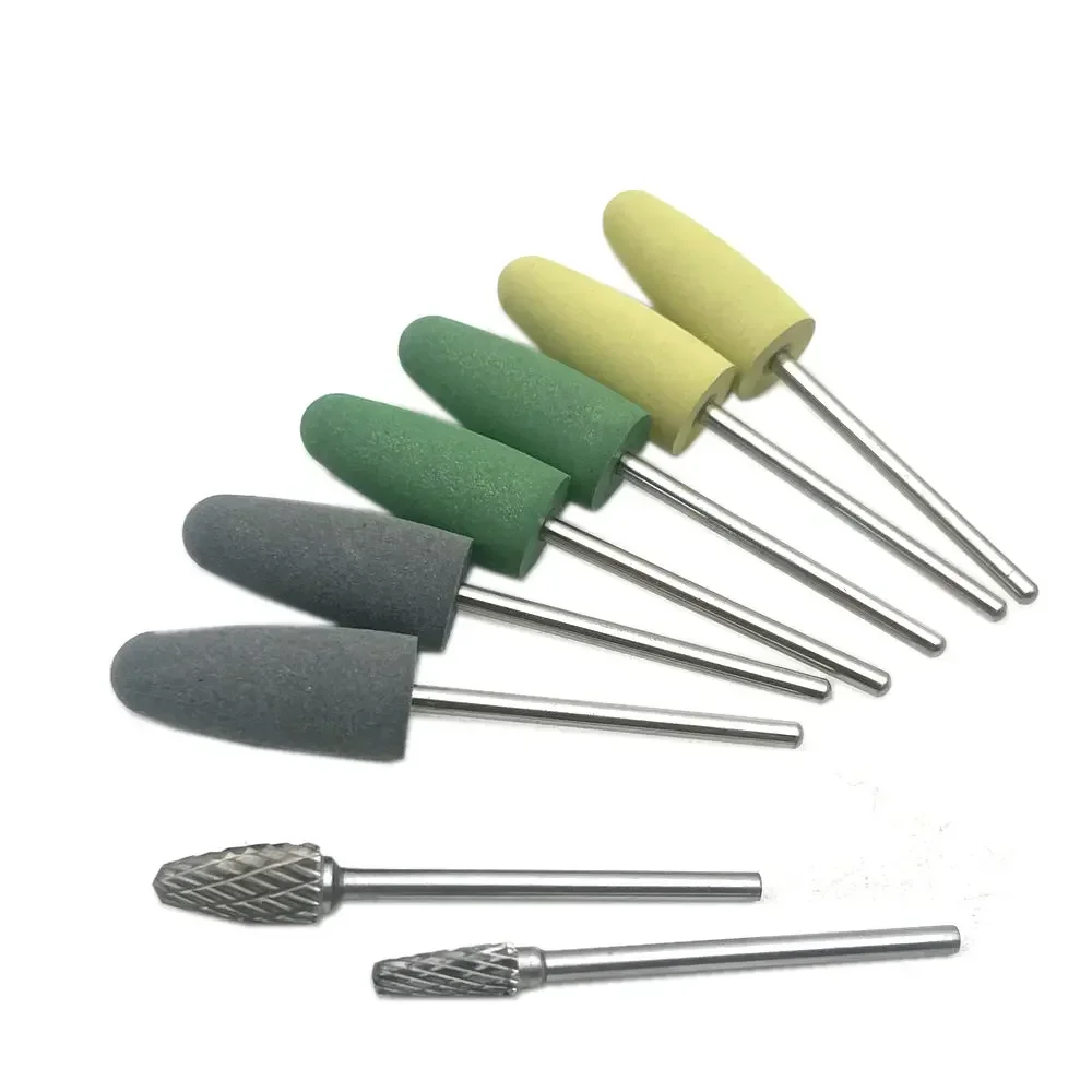 Dental Resin Base Acrylic Poli - đánh giá và giá Rotary Tool Kit
