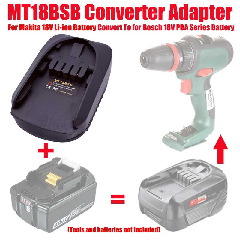 ALASICKA MT18BSB Battery Adapt - đánh giá và giá Power Tools Battery Adapter