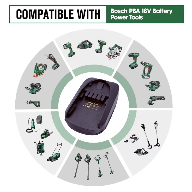 ALASICKA MT18BSB Battery Adapt - đánh giá và giá Power Tools Battery Adapter
