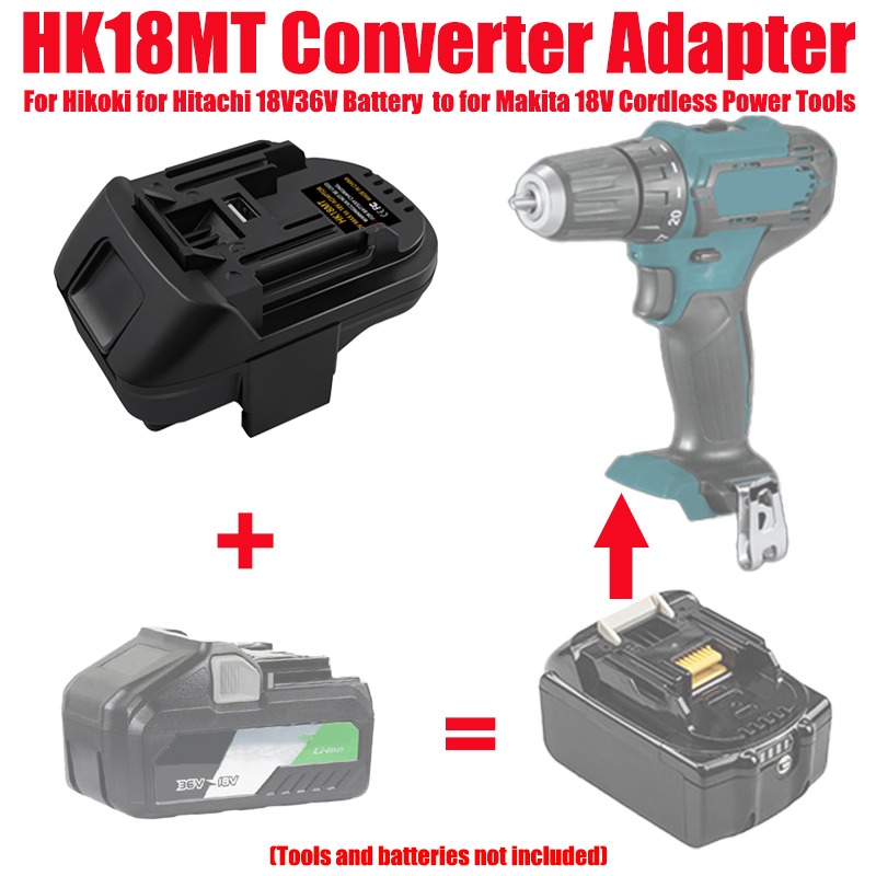 ALASICKA Battery Adapter HK18M - đánh giá và giá Power Tools Battery Adapter