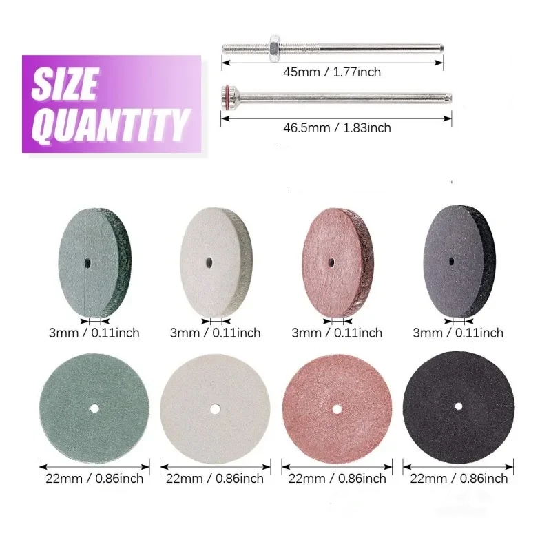 42Pcs Polishing Wheels Kit 40P - đánh giá và giá Rotary Tool Kit