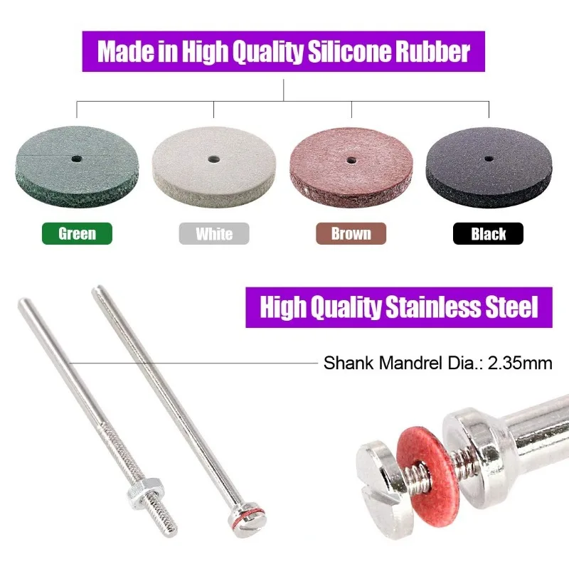42Pcs Polishing Wheels Kit 40P - đánh giá và giá Rotary Tool Kit