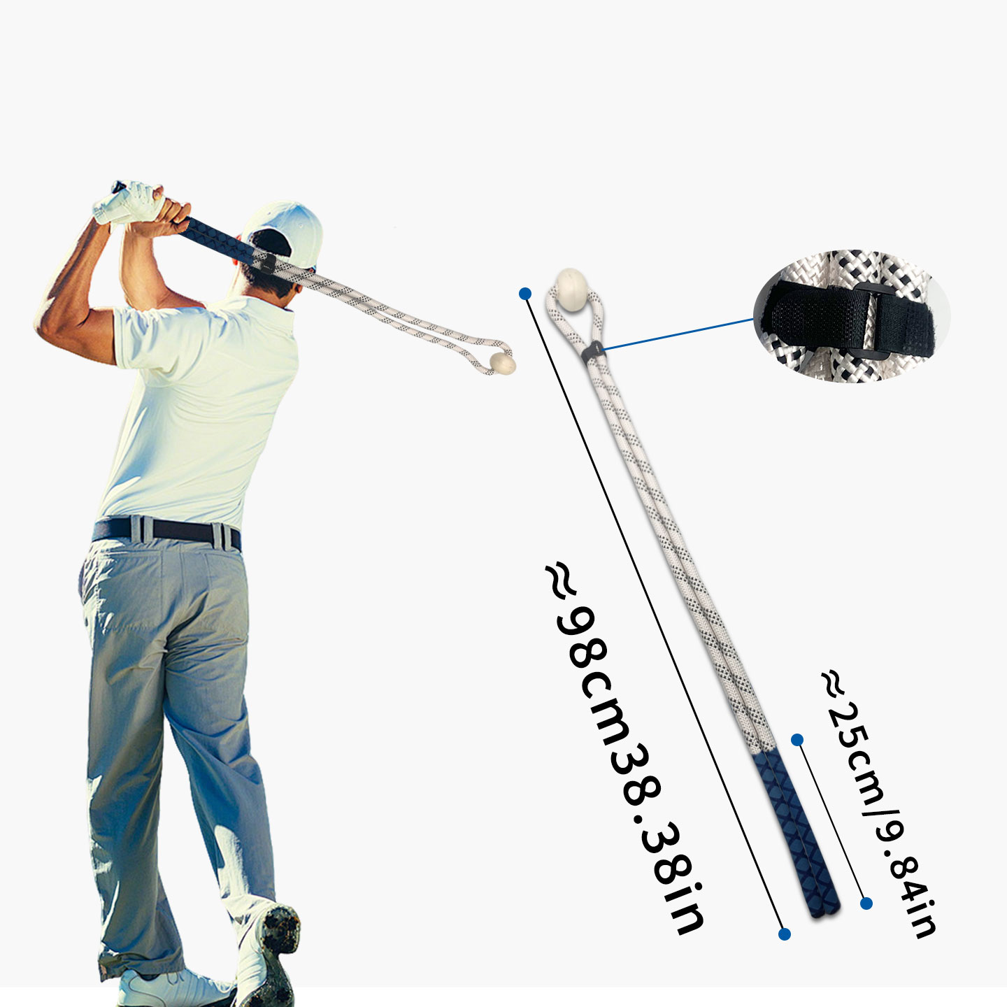 Golf Swing Trainer，Tempo Swing - đánh giá và giá Power Tools Training