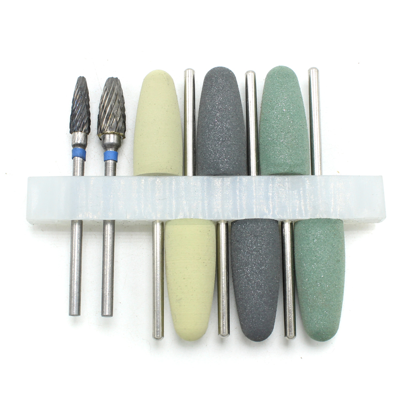 8Pcs/set Dental Resin Base Acr - đánh giá và giá Rotary Tool Kit