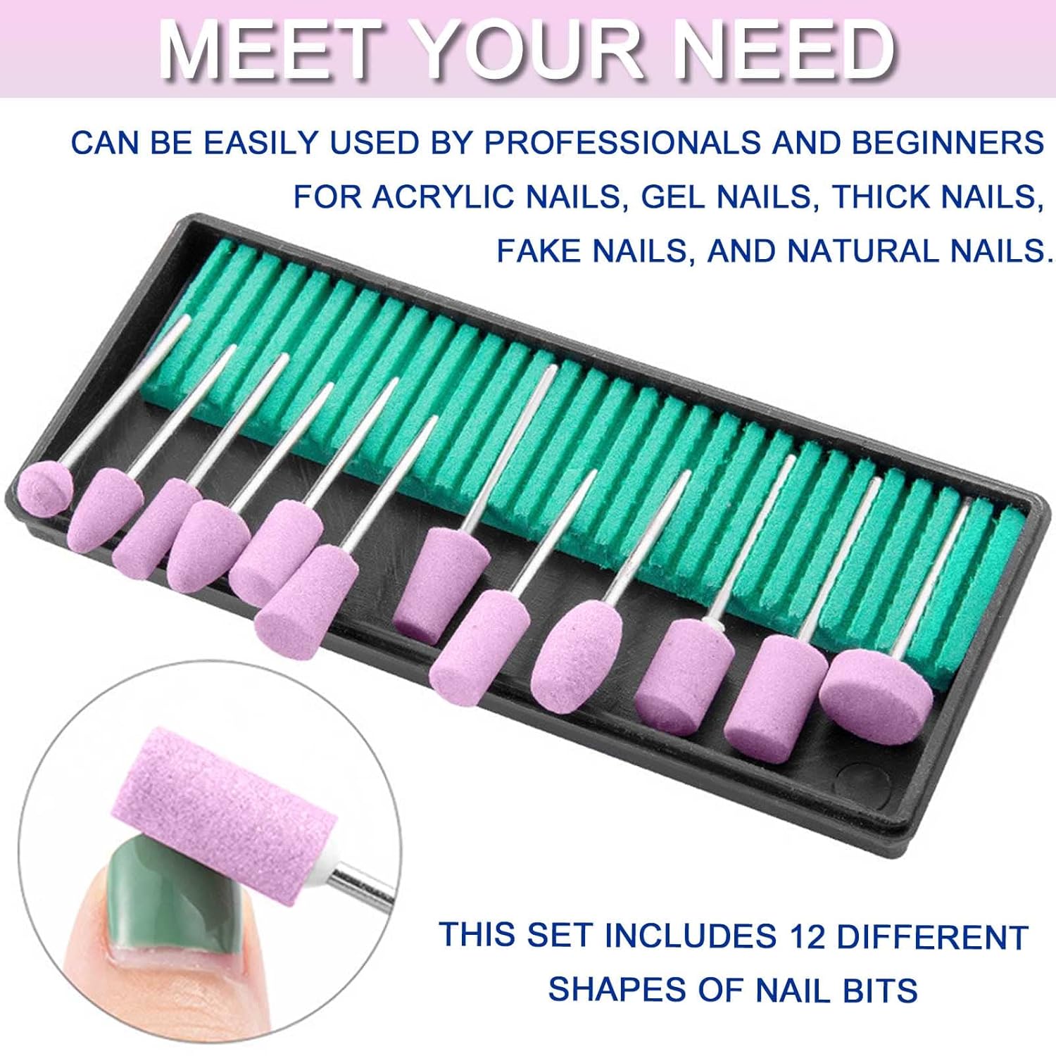YIKOOLIN 12/30Pcs Nail Drill B - đánh giá và giá Rotary Tool Kit