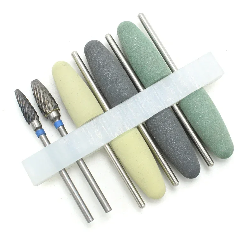 8Pcs/set HP Dental Resin Base  - đánh giá và giá Rotary Tool Kit