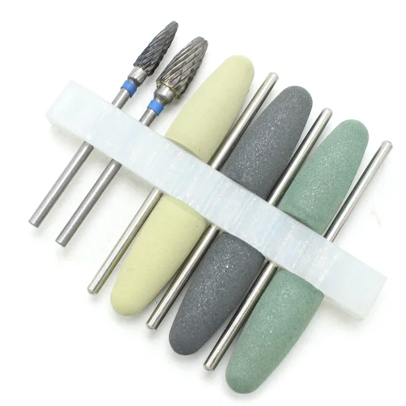 8Pcs/set HP Dental Resin Base  - đánh giá và giá Rotary Tool Kit