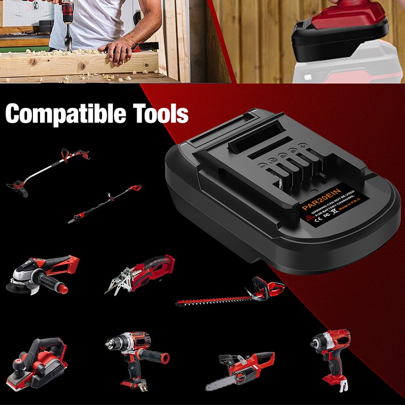 HAKSINKY PAR20EIN Power Tool B - đánh giá và giá Power Tools Battery Adapter