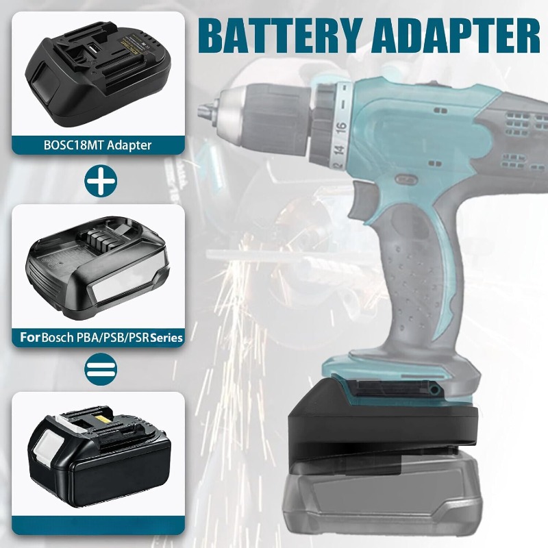 BOSC18MT Battery Adapter Conve - đánh giá và giá Power Tools Battery Adapter