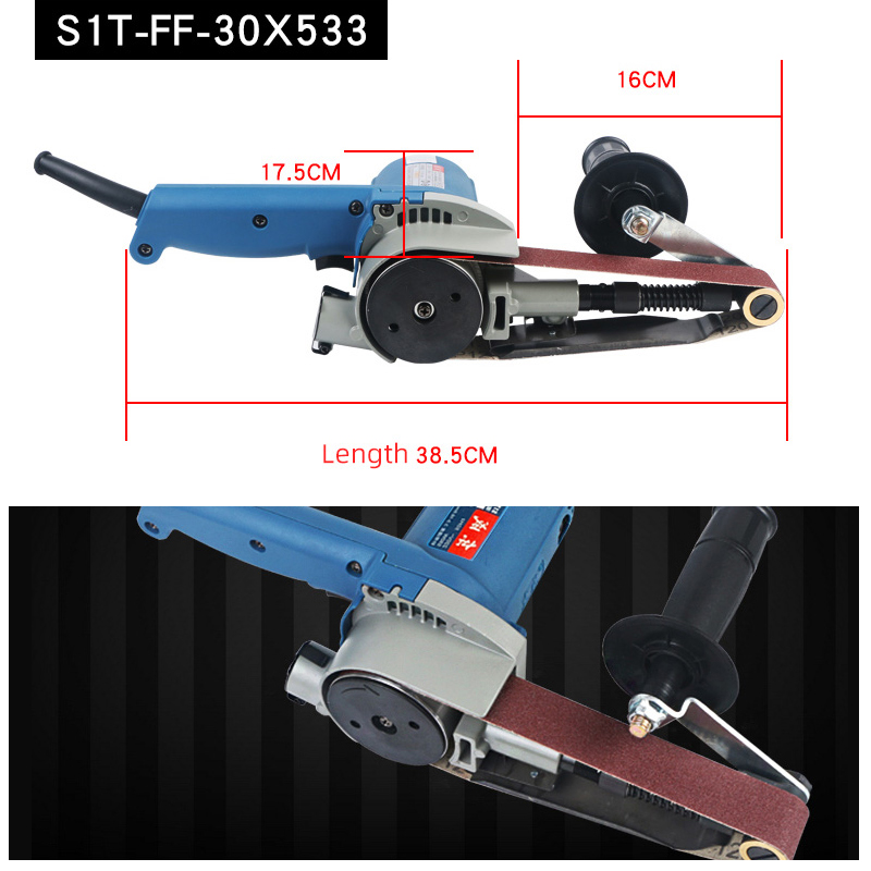 High Power Buffing Sanders Woo - đánh giá và giá Belt Sander Portable