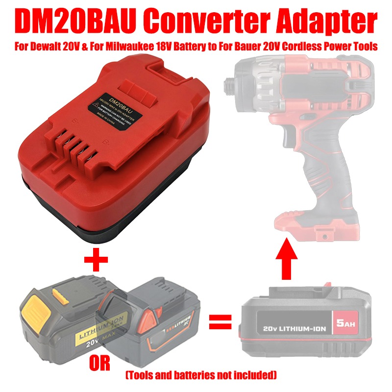 ALASICKA MT18BAU DM20BAU BS18B - đánh giá và giá Power Tools Battery Adapter