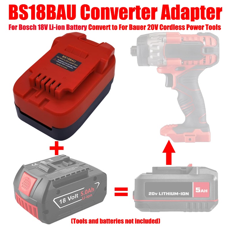 ALASICKA MT18BAU DM20BAU BS18B - đánh giá và giá Power Tools Battery Adapter
