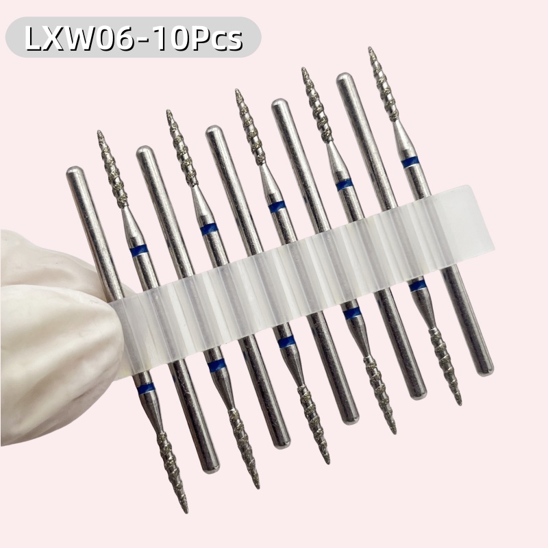 10Pcs Tornado Diamond Nail Dri - đánh giá và giá Rotary Tool Kit