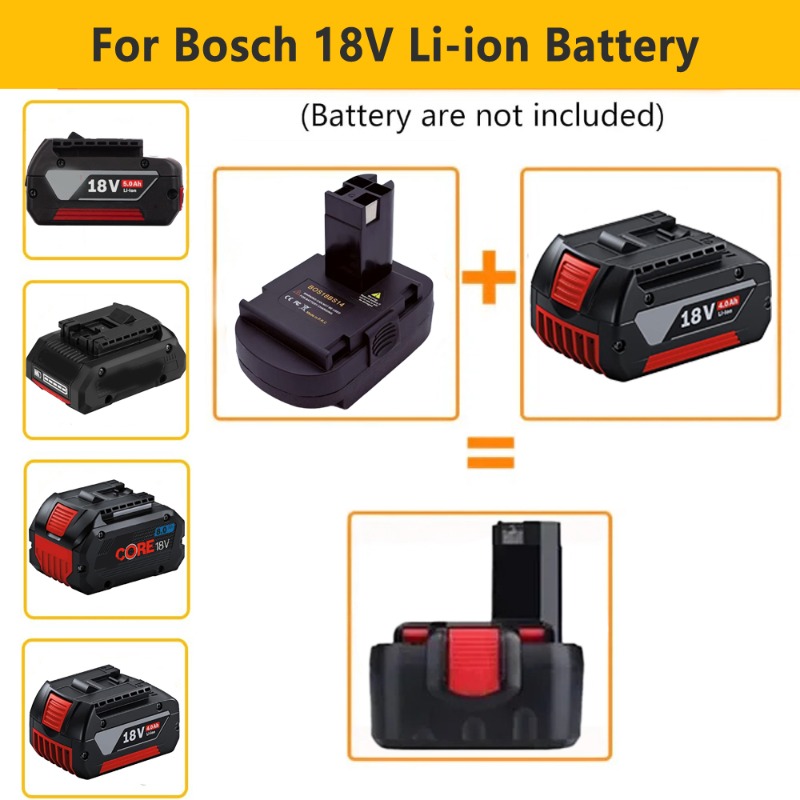 ALASICKA Battery Adapter BOS18 - đánh giá và giá Power Tools Battery Adapter
