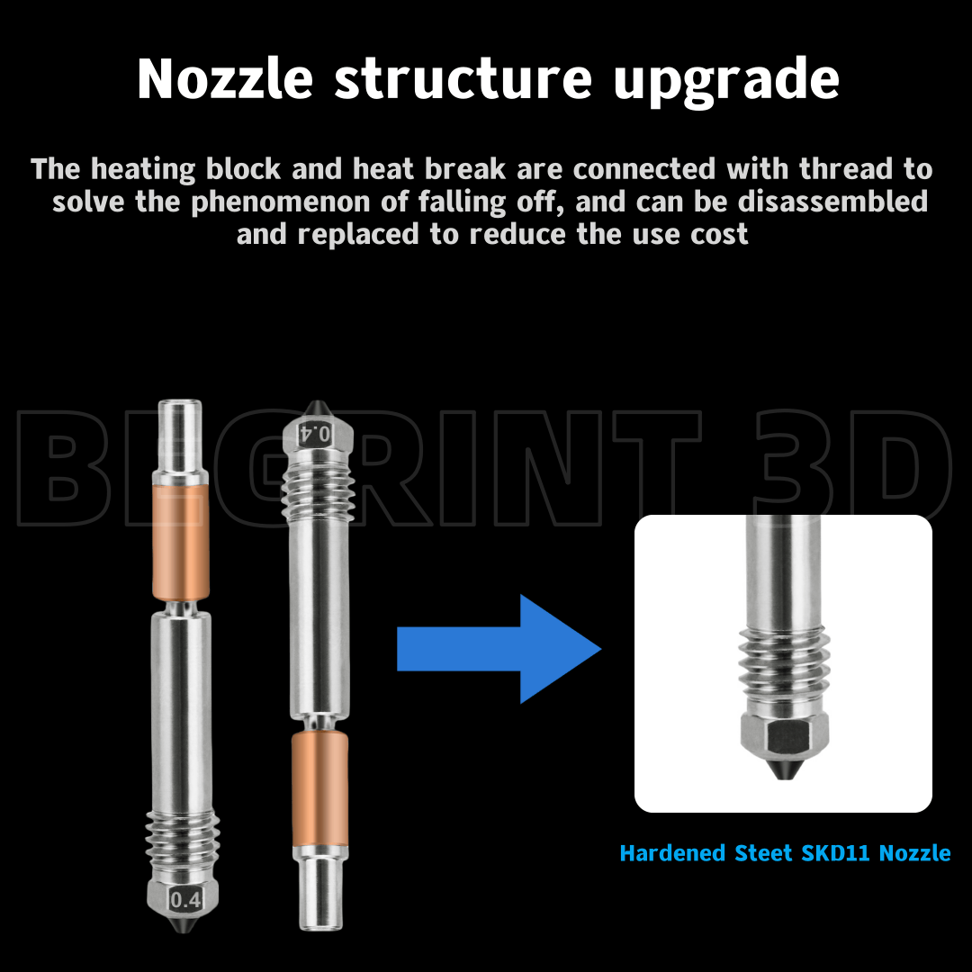 Hotend Upgrade TZ V6 3.0 Hot e - đánh giá và giá Creality Printer K1