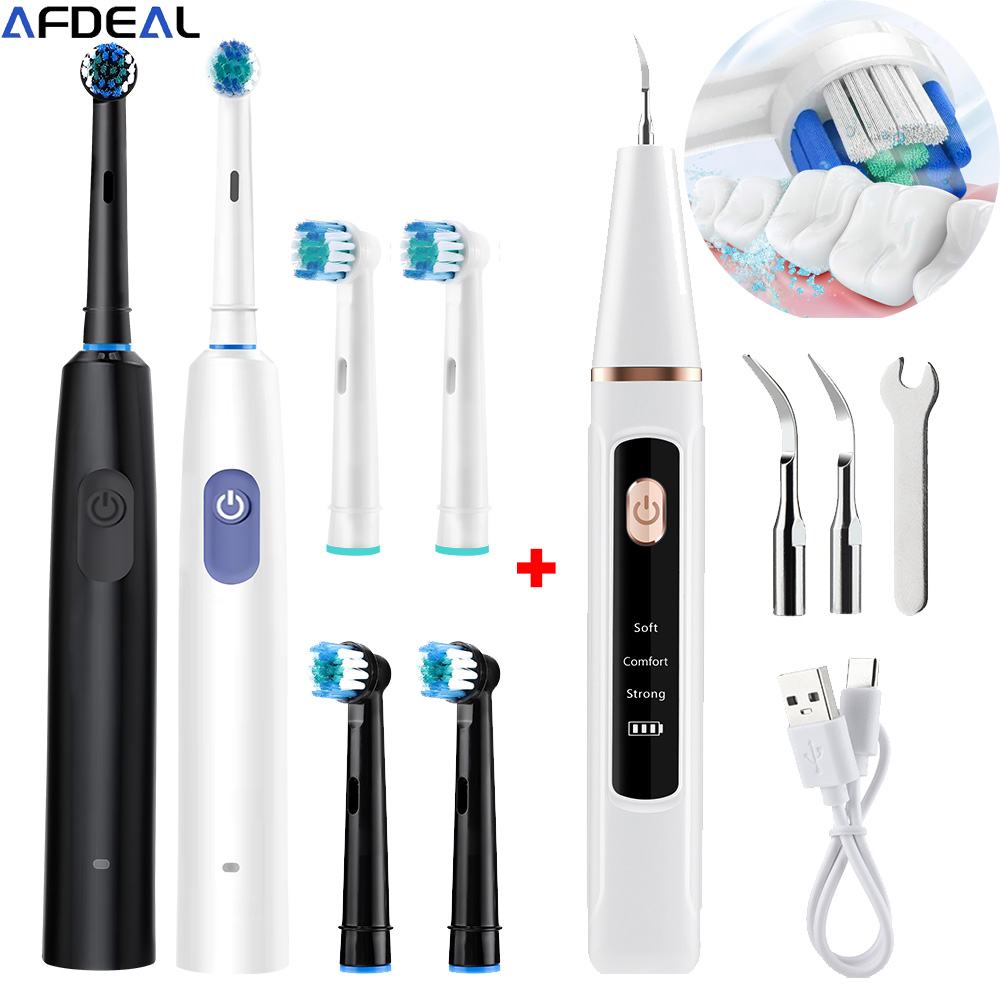 Ultrasonic Teeth Cleaner Denta - đánh giá và giá Rotary Tool Kit