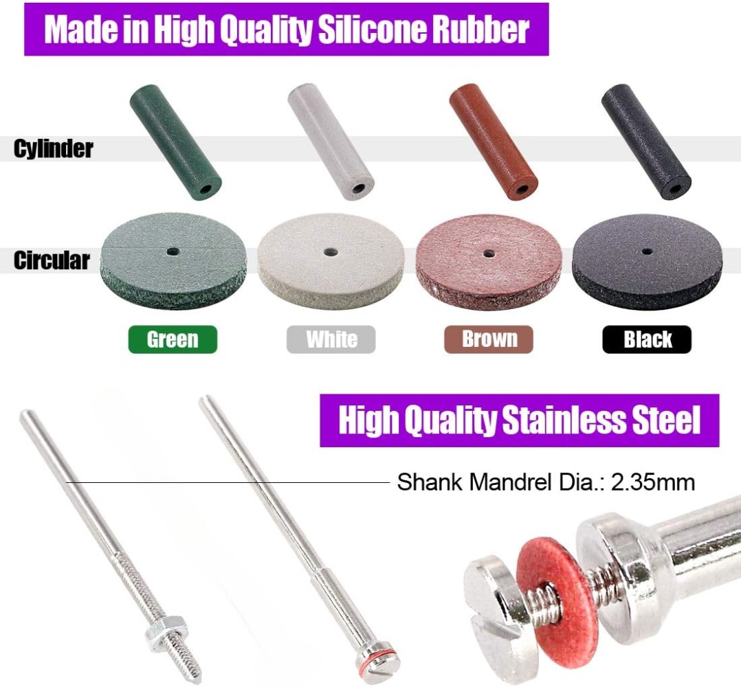 42Pcs Polishing Wheels Kit 40P - đánh giá và giá Rotary Tool Kit