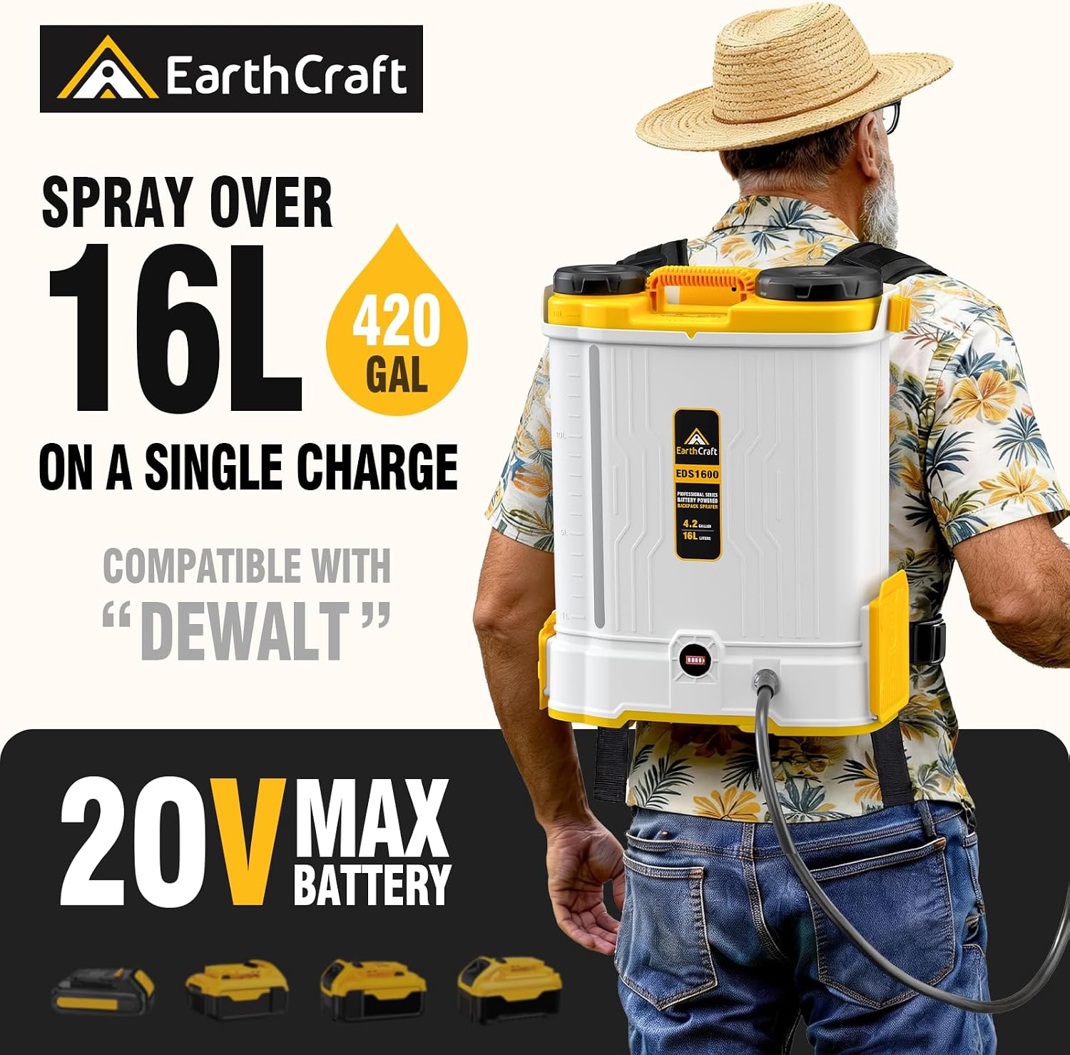 4.2 Gal Battery Powered Backpa - đánh giá và giá Power Tools Garden
