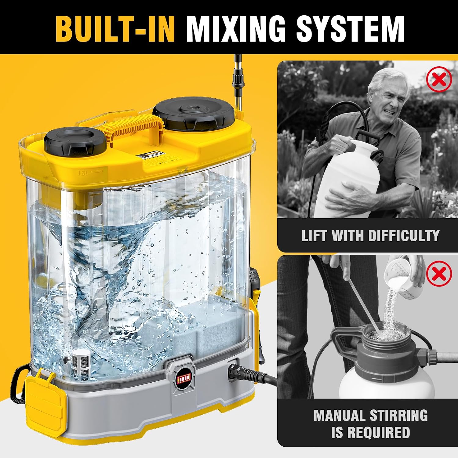 4.2 Gal Battery Powered Backpa - đánh giá và giá Power Tools Garden