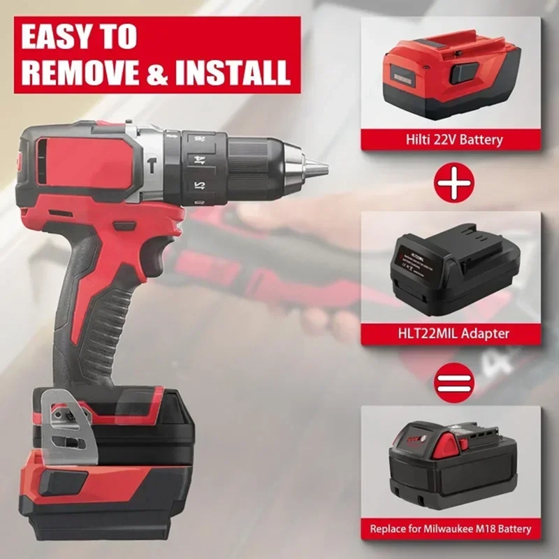 Battery Adapter for 18V Power  - đánh giá và giá Power Tools Battery Adapter