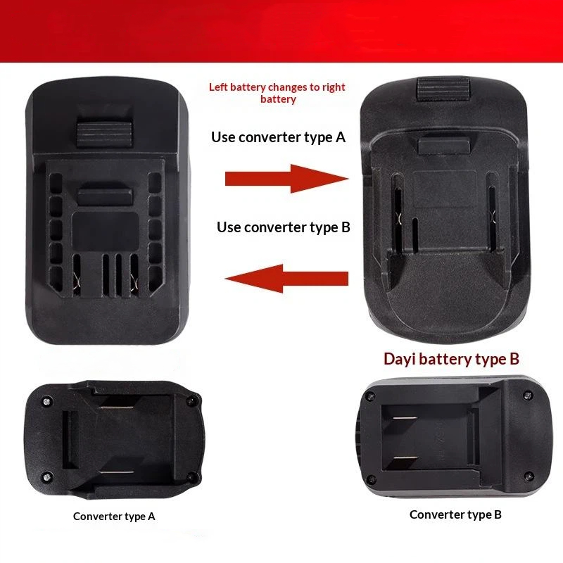 1Pcs Electric Power Tool Adapt - đánh giá và giá Power Tools Battery Adapter