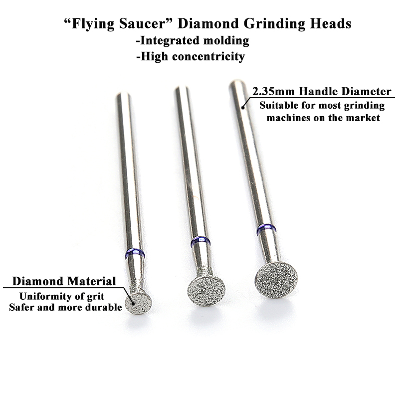 3pcs/set Diamond Nail Drill Bi - đánh giá và giá Rotary Tool Kit