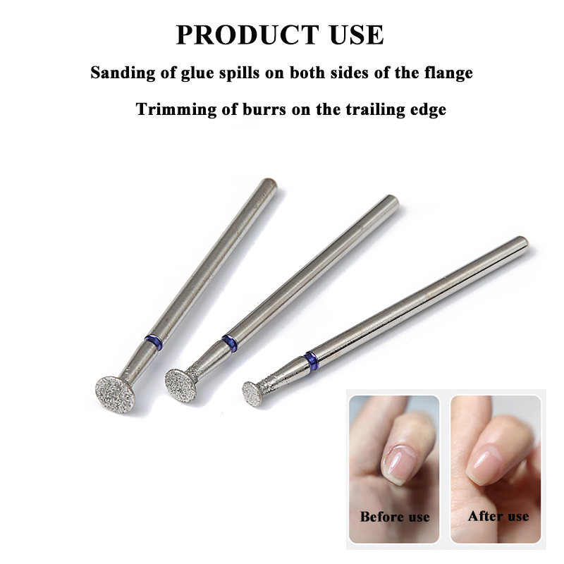 3pcs/set Diamond Nail Drill Bi - đánh giá và giá Rotary Tool Kit