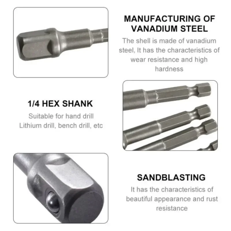 1/4 3/8 1/2 Quot  Hex Power Dr - đánh giá và giá Power Tools Quotes